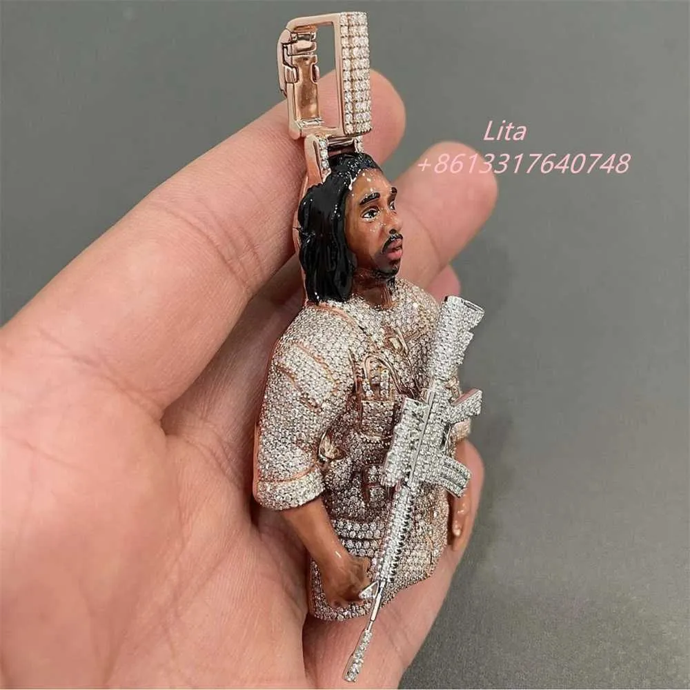 Custom diamond outlet pendant mens