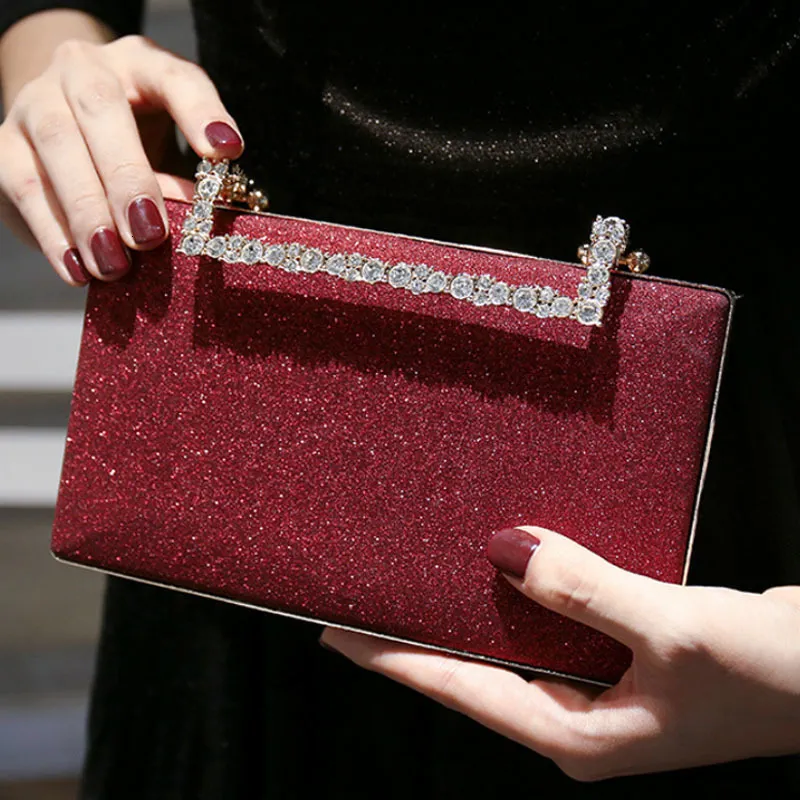 Womens silver evening bags hot sale