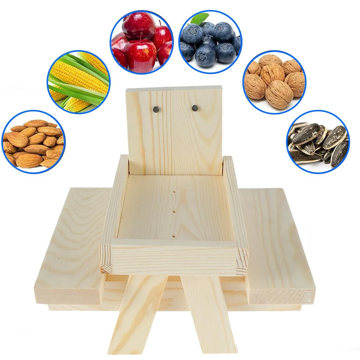 Liefert Holz Eichhörnchen Picknick Tisch Haustiere Lebensmittel Lagerung  Werkzeuge Eichhörnchen Picknicks Tisch Feeder Spielzeug Dekoration Hängende  Dekoration Spielzeug Von 15,4 €