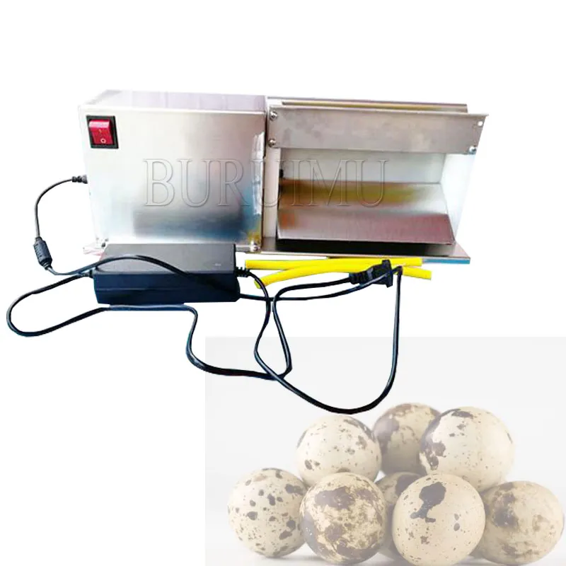 Small Quail-Egg Shelling Machine Electric Peeling Mechanical Device Semi-automatic Quail Egg Peel Household Sheller Tools