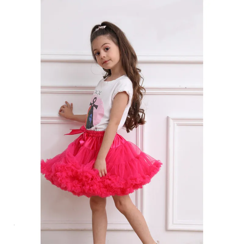 Faldas 2 15 A os Ni as Falda De Tul Ropa De Ni a Tutu Pettiskirt