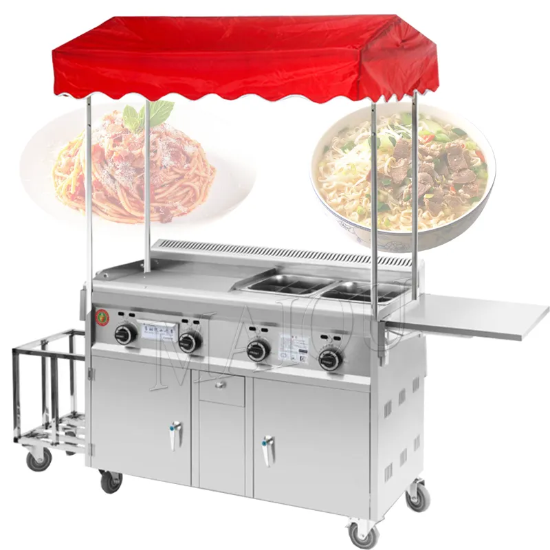 Rimorchio per carrelli fast food mobile Cucina personalizzata Auto mobile per alimenti personalizzata