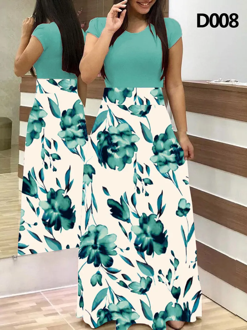 Vestidos De Fiesta Xl Mujer Primavera Y Oto o Estampado Costura