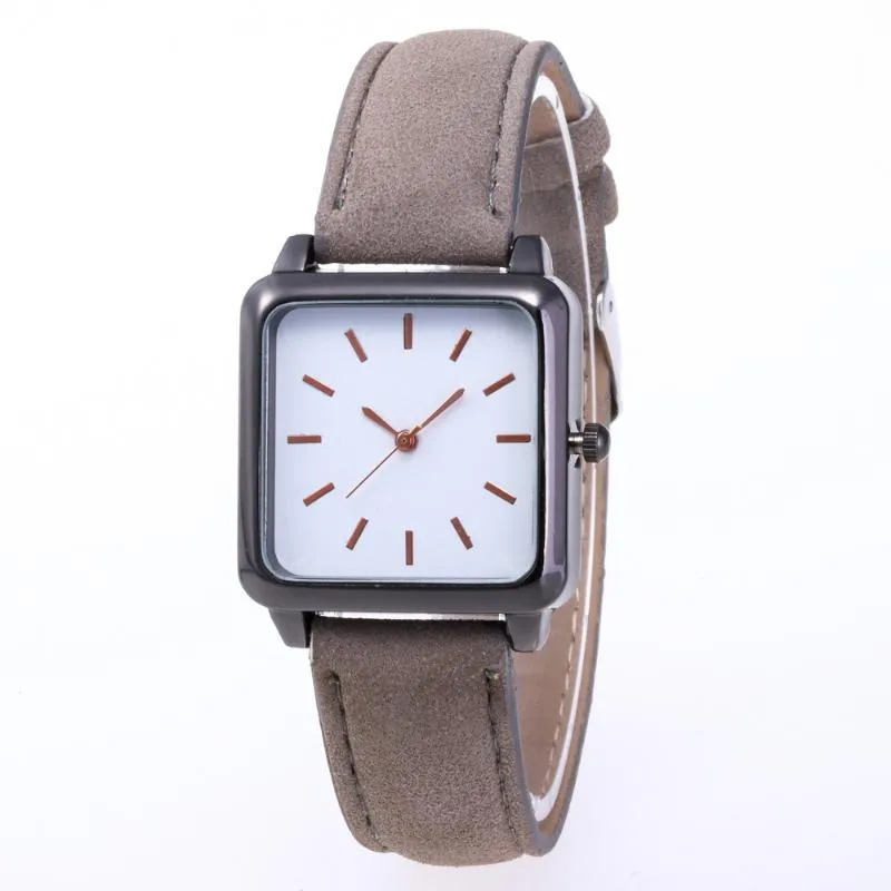 Armbandsur P7289 Nieuwe Collectie Klassieke Luxe Quartz Horloge Voor Womens Fashion Present Met Lederen Polsband Drop