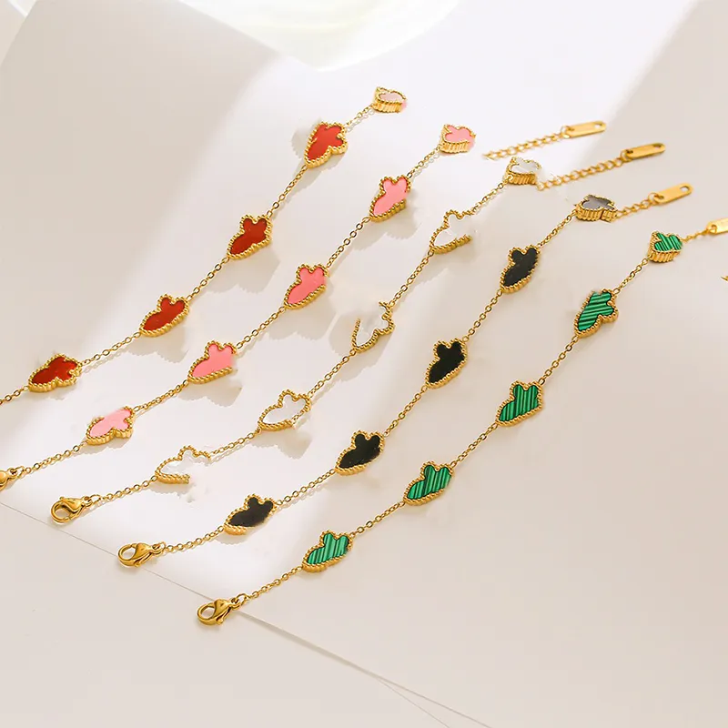 Klassische Mode-Charme-Schmetterlings-Armbänder Designer-Schmuck 18 Karat Gold-Armband Elegantes Armband Halskette für Frauen Männer Halsketten Kette elegantes Schmuckgeschenk