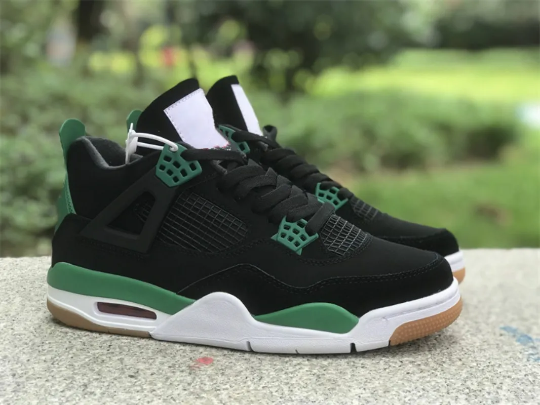 Jordan 4 black green hotsell