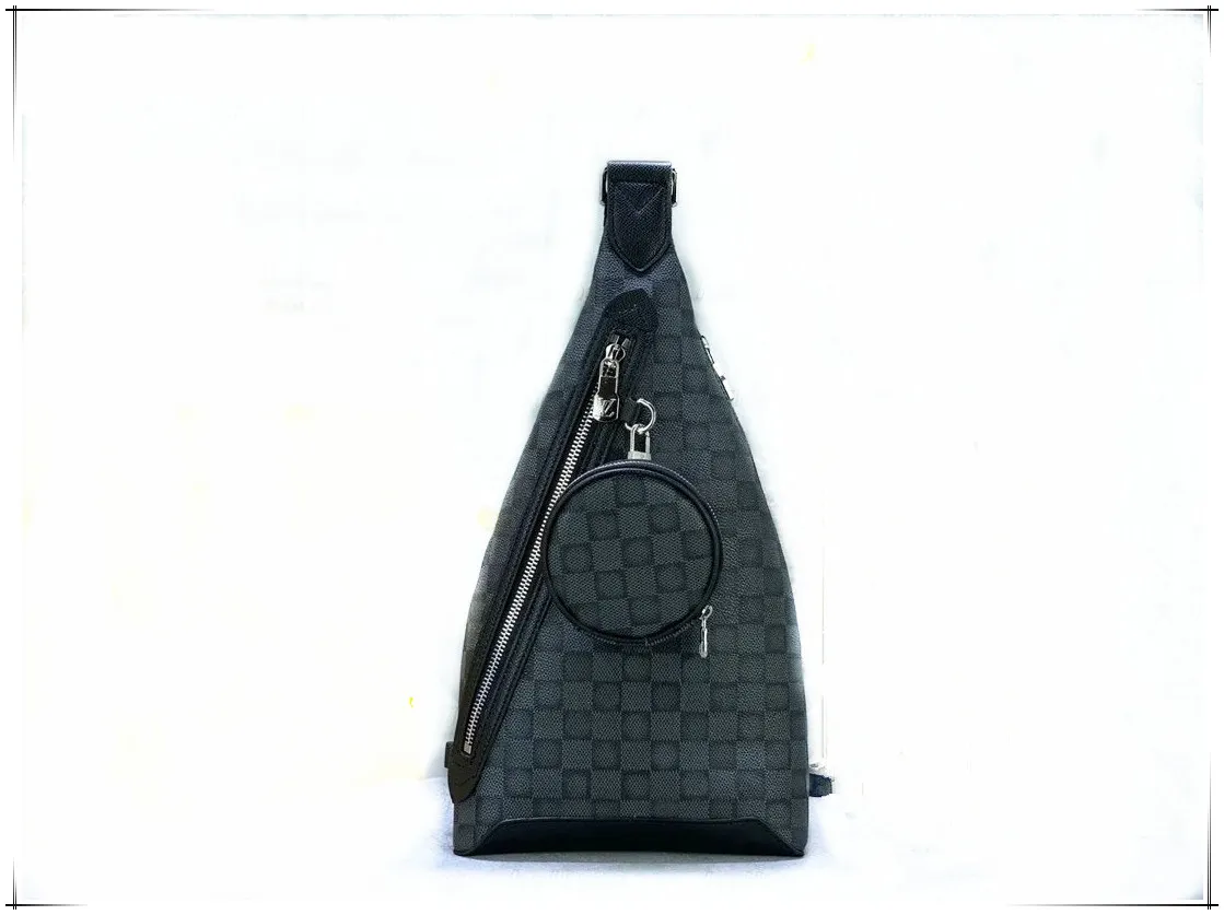 Homme Designer Duo Sling Bag M30936 haute qualité en cuir Designer Messenger Bag Épaule Voyage Randonnée Sac à dos Cross Body Pocket avec pochette ronde à glissière pour porte-monnaie