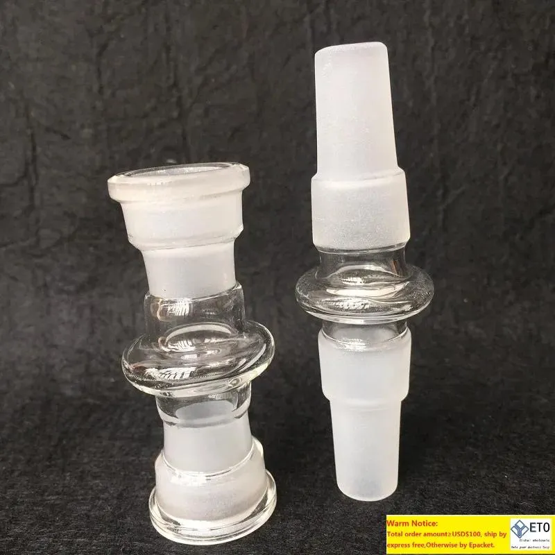 1 Pcs Glass Bong Adapter 4 IN 1 to Male Female Converter Glass Adapter Joint Oil Rigs Adapters in Stock