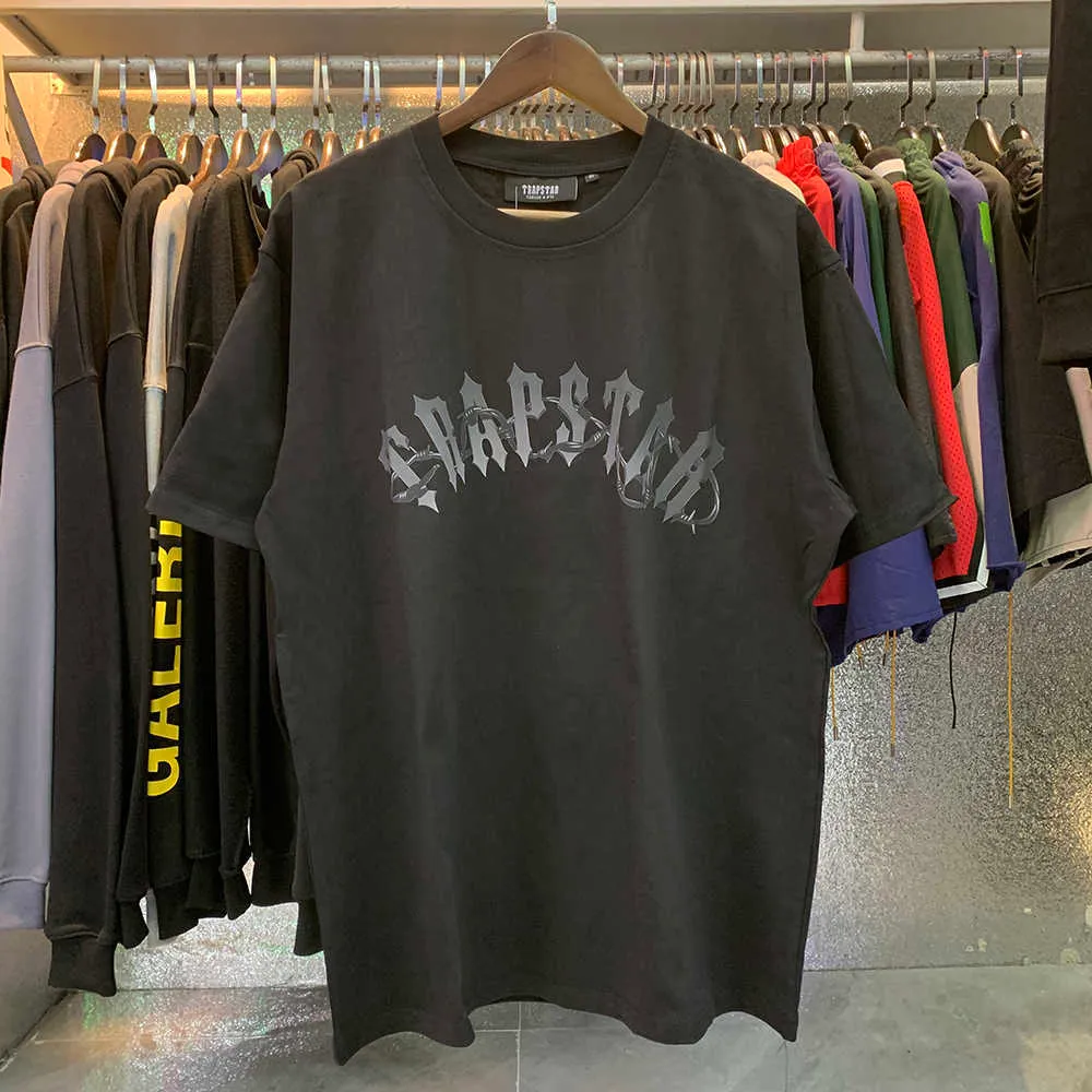 Designer Fashion Clothing Tees Tshirt Trapstar Barbed Wire Arch