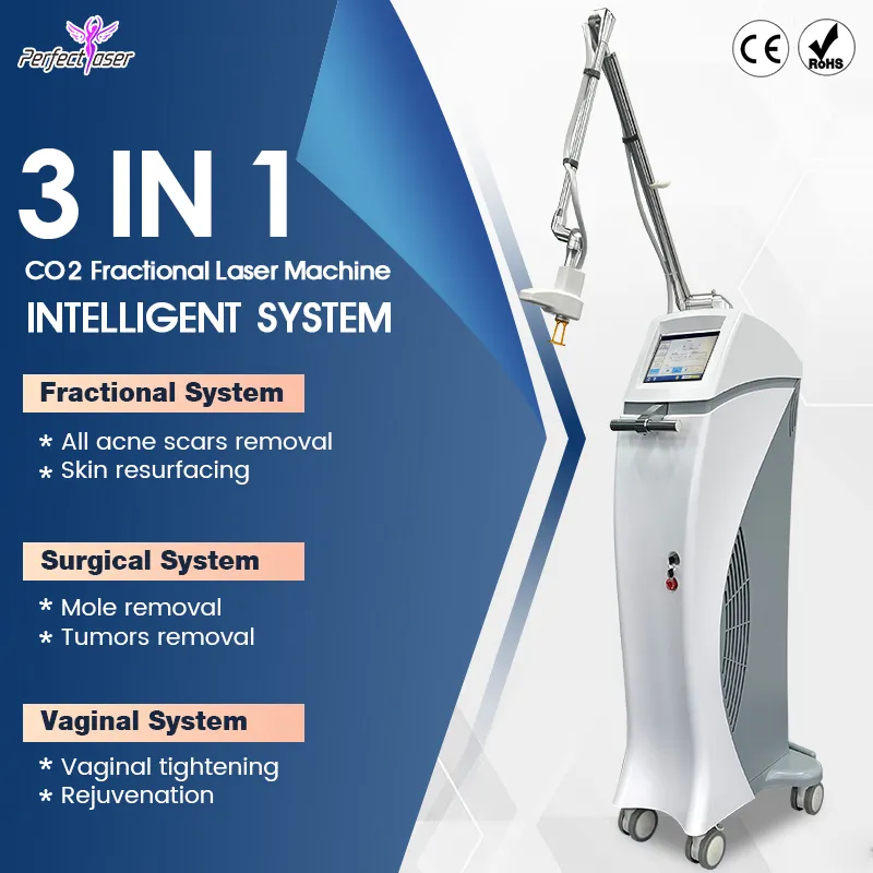 FDA Approved Vaginal Tightening Co2 Laser Peel Carbon Dioxide Machine Acne Scars Stretch Marks Removal Skin Resurfacing