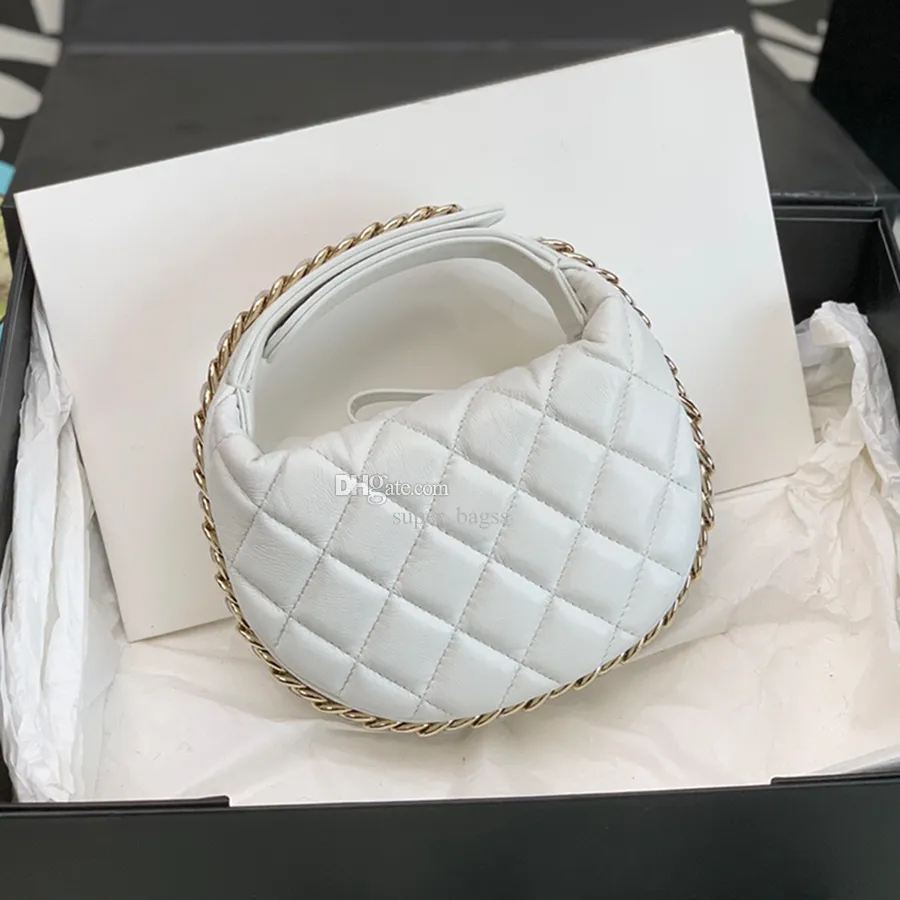 Designer Hobo Bag Genuine Leather Handbag 16CM Luxury Clutch Bag Delicate Knockoff Chain Bag With Box YC034 From 216 7 DHgate