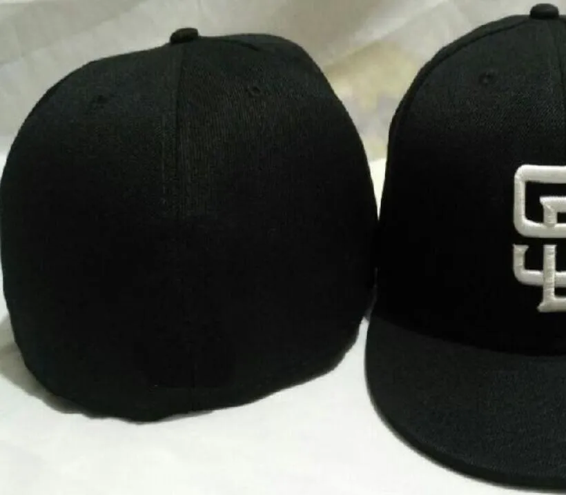 Herr baseball full stängd mössor sommar sann passform hip hop trucker hatt pappa gorras hombreball ben män kvinnor 32 lag avslappnad sport platt monterade hattar sd San Diego Mix Color A6