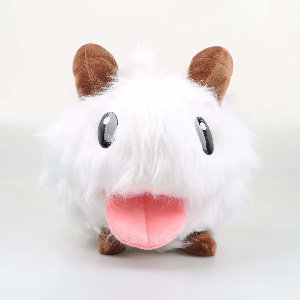 Pluche poppen poro schattige pluche pop kawaii pluizig zacht gevulde speelgoedkamer decoratie adorkable bank kussen kind home decor 230504