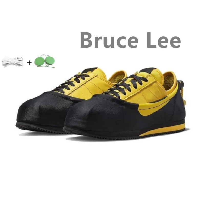 Clot X Mens Womens Running Shoes Bruce Lee Varsity Sneakers In
