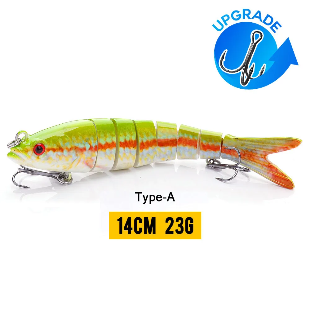 VTAVT 10/14cm Jointed Sinking Wobblers Second Hand Fishing Tackle