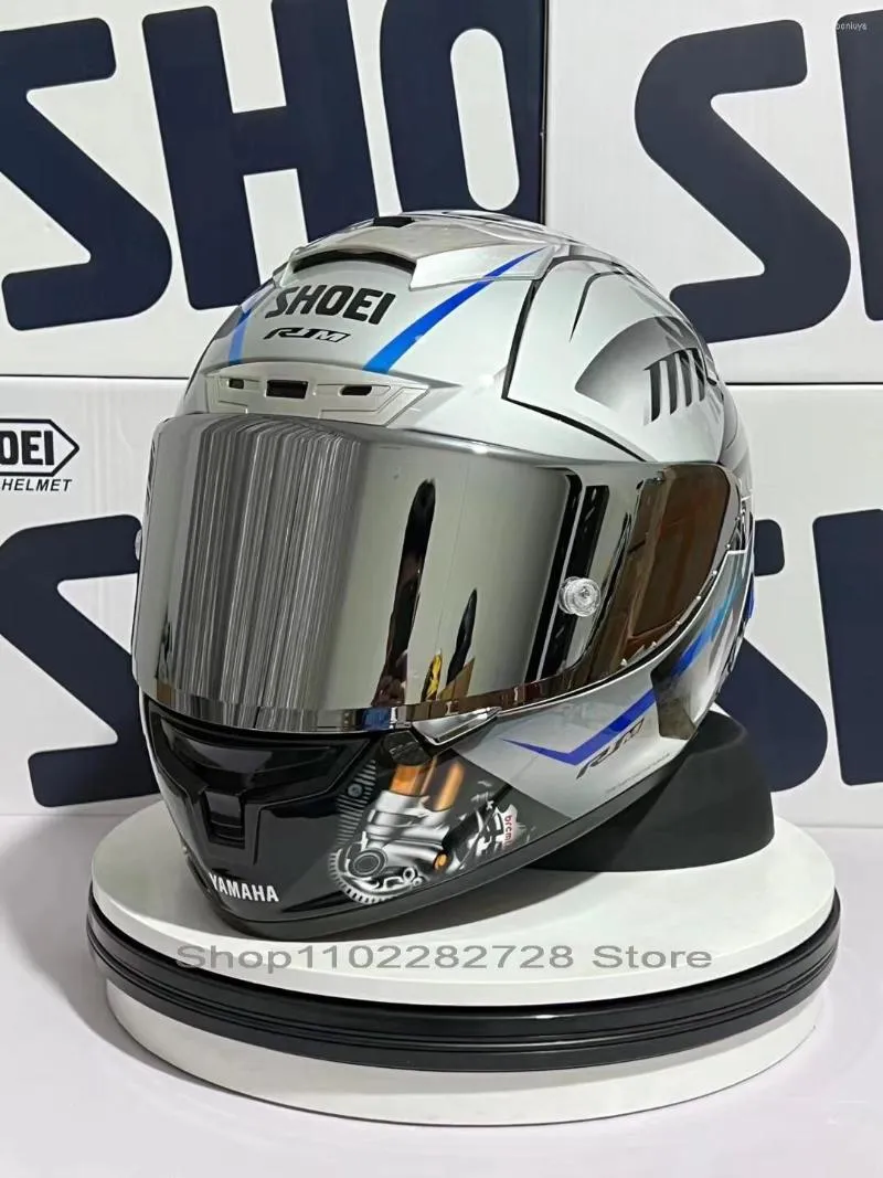 SHOEI X Fourteen YZF R1M Special Edition Silver Full Face