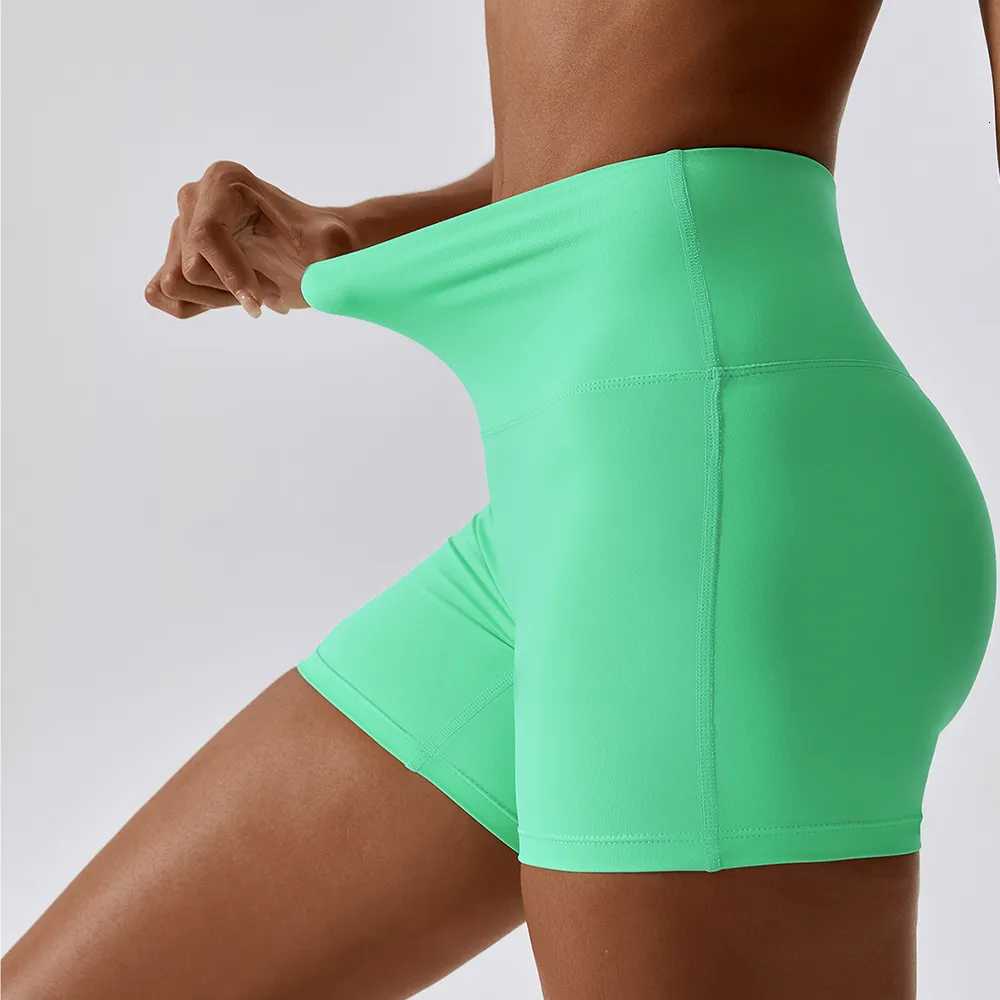 Tenues de yoga Shorts d'été Femmes Workout Gym Shorts Scrunch Butt Booty Shorts Skims Yoga Short Vêtements d'entraînement pour femmes Shorts sans couture 230504