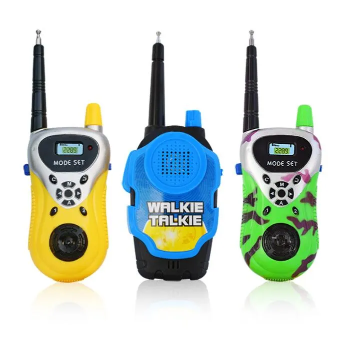 Interactive Children's Walkie Talkie Set - Wireless Two-Way Radio Intercom  Toy, Durable Plastic, Educational Play for Kids