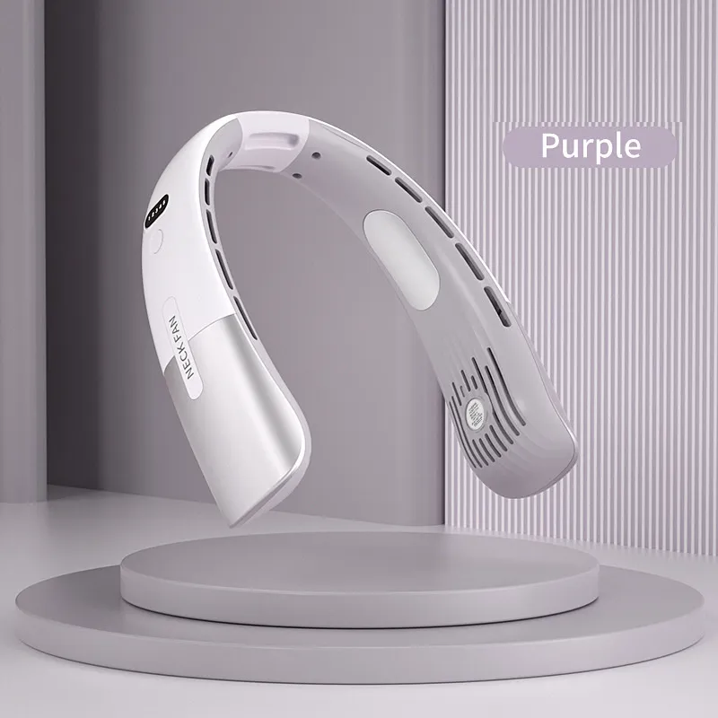 Leafless Hanging Neck Fan Portable USB Charging Digital Display ute Wind Lazy Hanging Neck Fan - Fan and Digital Display Hanging Neck Fan price Leafless Hanging Neck Fan Portable USB Charging Digital Display ute Wind Lazy Hanging Neck Fan - Fan and Digital Display Hanging Neck Fan price