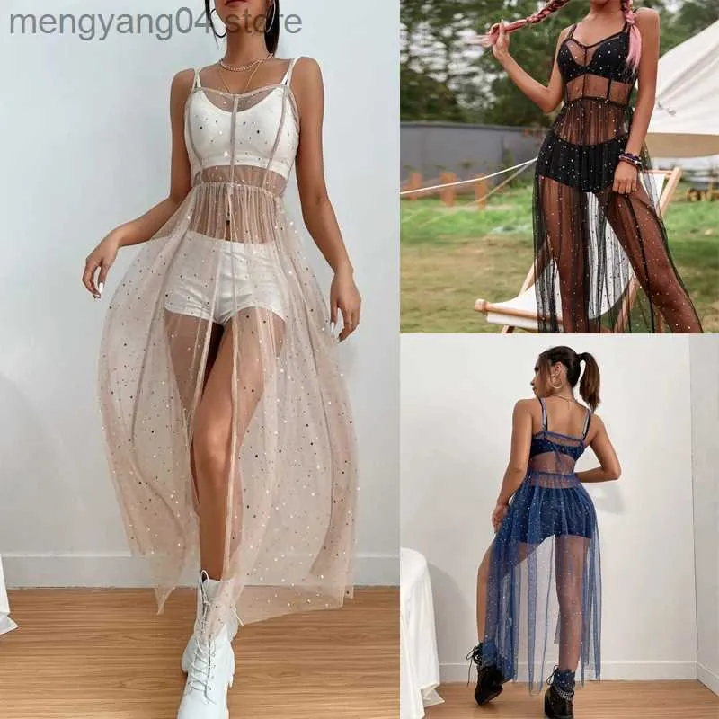Womens Swimwear Festival Rave Outfit Women Dress Boho Mesh Cover Up Clothing Beach Robe Long Femme Vestido Mujer Maxi Sexy Party Summer Dresses T230505 From Mengyang04 7.24 DHgate.Com