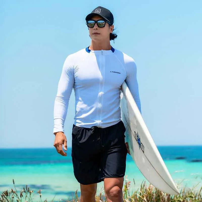 Mens Rash Guard Swimsuit Long Sleeved UV Protection Sailboat Swimwear For Water Sports From Us oklahoma 19.31 DHgate.Com