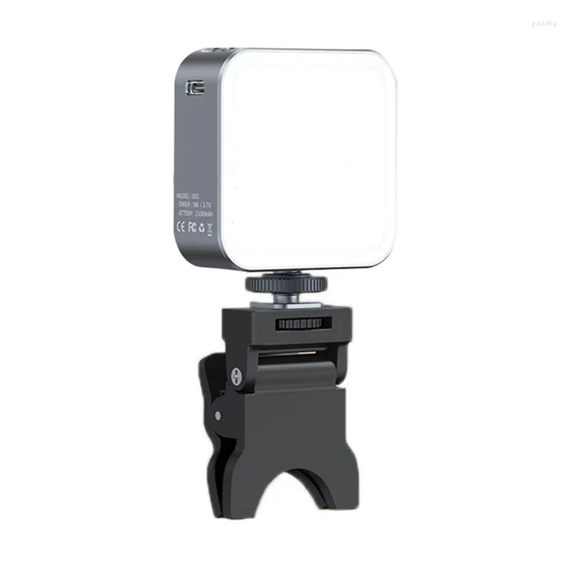 Flash Heads Mini telefono cellulare Fill Light LED Selfie Live Video Conference 2500K-9000K Lampada RGB per computer