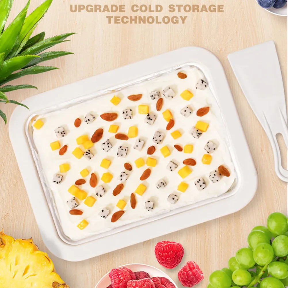 frozen plate ice cream maker