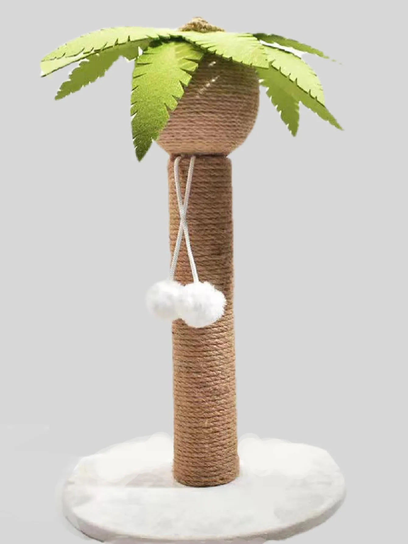 Scratchers Kitty Coconut Palm Tree Natural Jute Sisal Scratch Pole Cat Scratcher Small Cat Scratching Poster