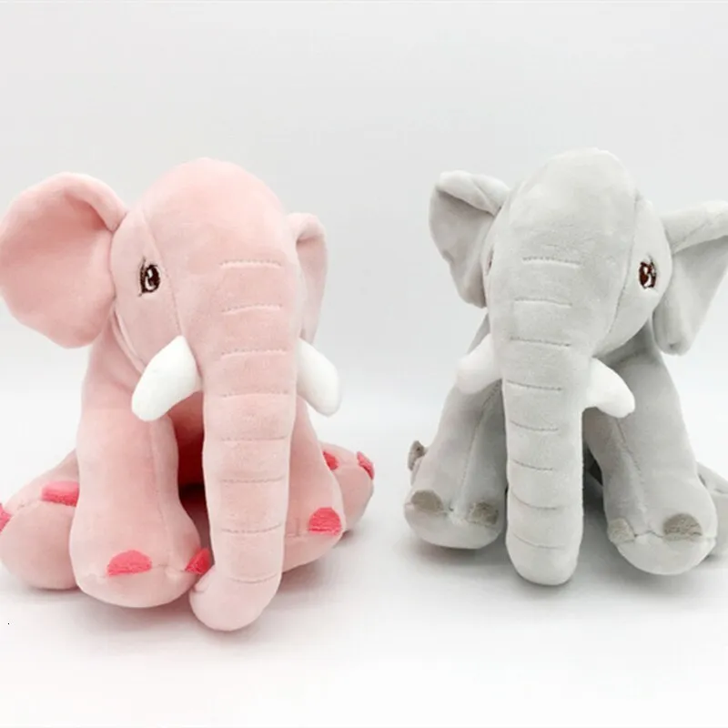 Dolls de pelúcia bebê elefante fofo de elefante 20 cm Janela de brinquedo de brinquedo PENDEND DOLL DOLL PRESENTES PARA FESTIVOS 230504