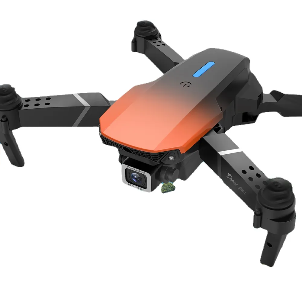 New Orange E525 E88 Pro Mini Drone 4K Professional HD 1080P Camera Height Hold RC Foldable Quadcopter Dron Gifts Toys Boys
