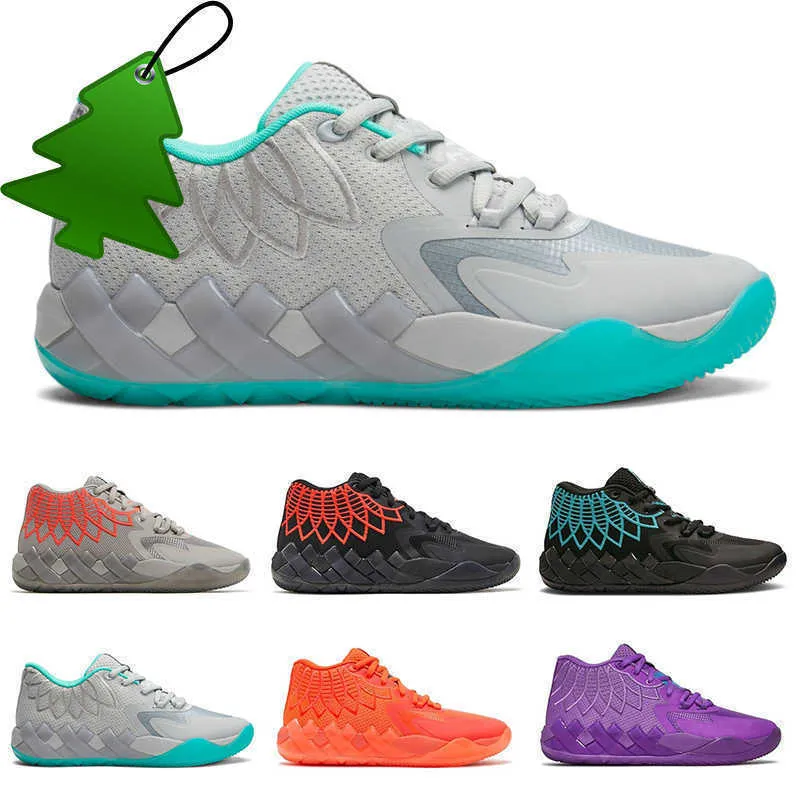 Sandals Basketball Og Shoes 2023 Lamelo Ball 1 MB.01 Мужские баскетбольные туфли черный взрыв Buzz City Lo UFO не отсюда Queen City Rick и Mor