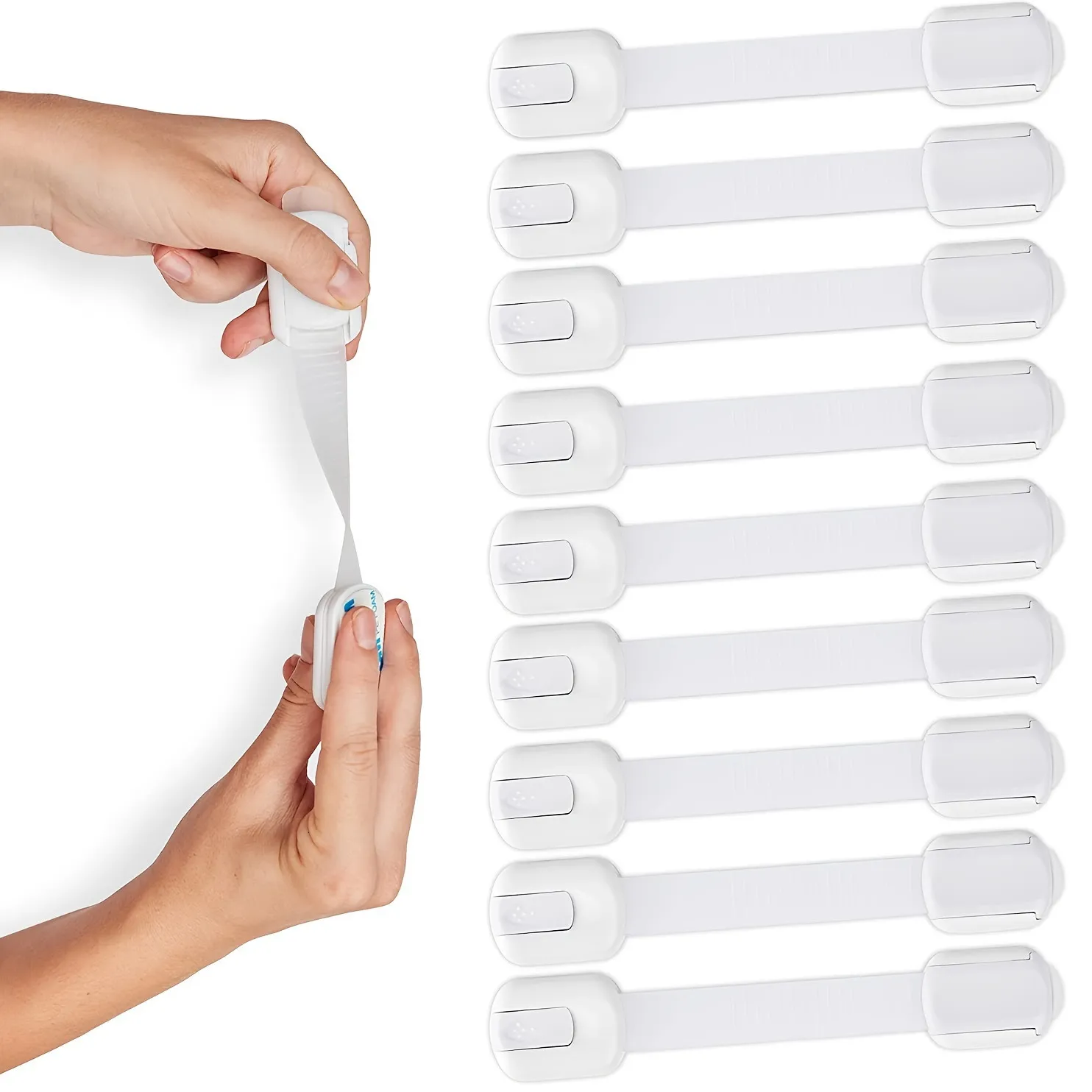 Serrature Sicurezza Bambini - Chiusure Autoadesive Per Armadi, Cassetti E Porte, Facili Da Installare - Foto 4