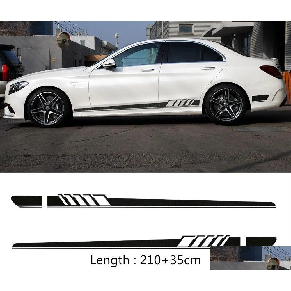 Benz C Class Side Skirt Decoration Stickers For W205, C180, G200, F300,  W350, And C63 Amg Drop Delivery Mobiles DHMOK Rear Bumper Sticker Set From  Tyfyhomes, $7.29