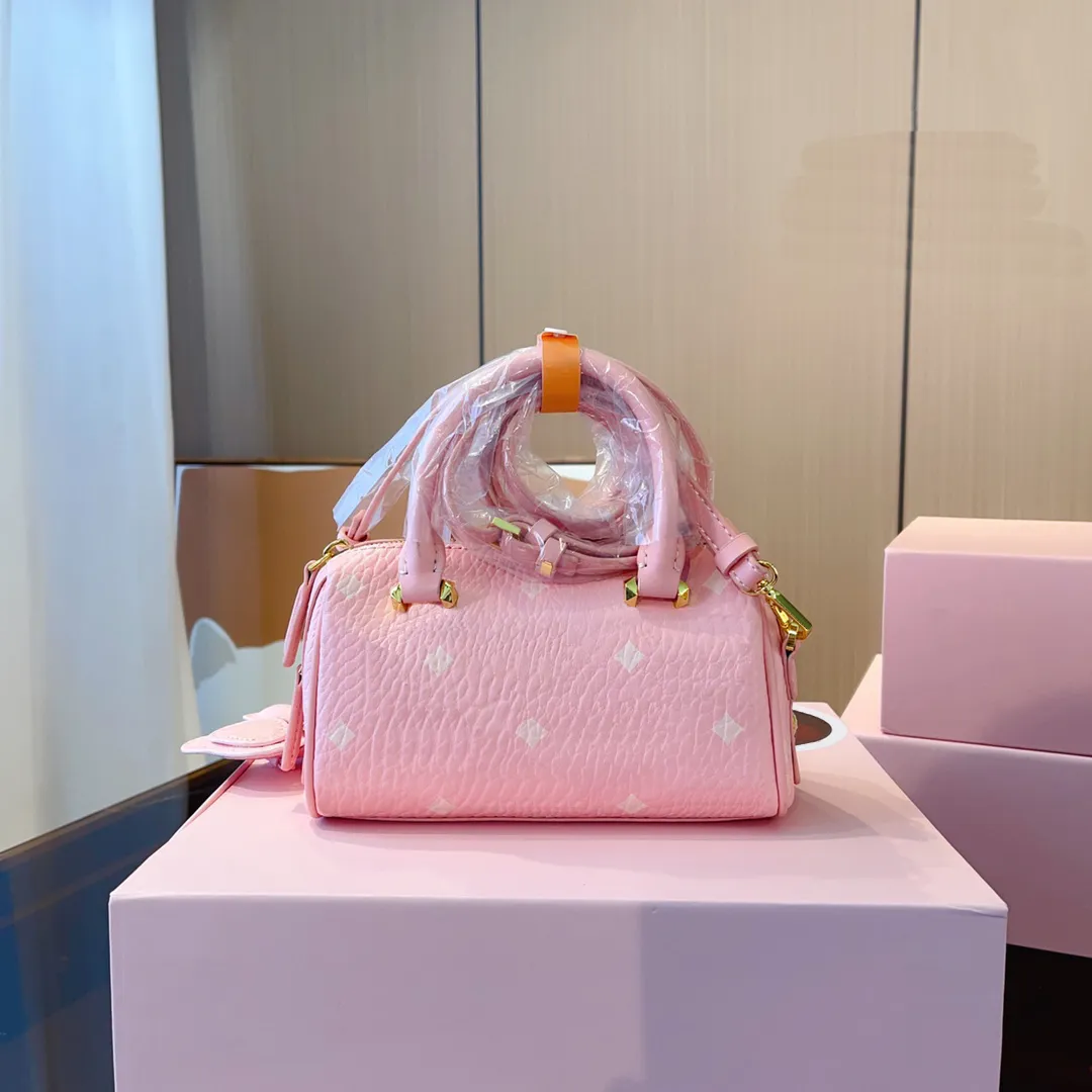 Mini pink designer bag discount