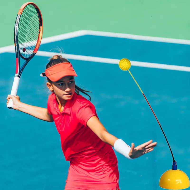 Solo Tennis Trainer, Rebound Ball With Elastic String