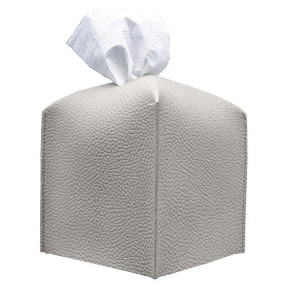 Tissue Boxes Napkins Great Tissue Dispenser Box Durable Cube Easy to Refill Tissue Box Cover 3 Colors Tissue Box Cover Household Products Z0505