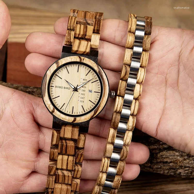 Montre bracelet bois hot sale