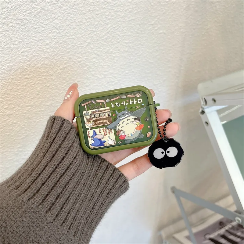 Kawaii Totoro Camera Cartoon Earphone Case With Cute Coal Kawaii Totoro Camera Cartoon Earphone Case With Cute Coal