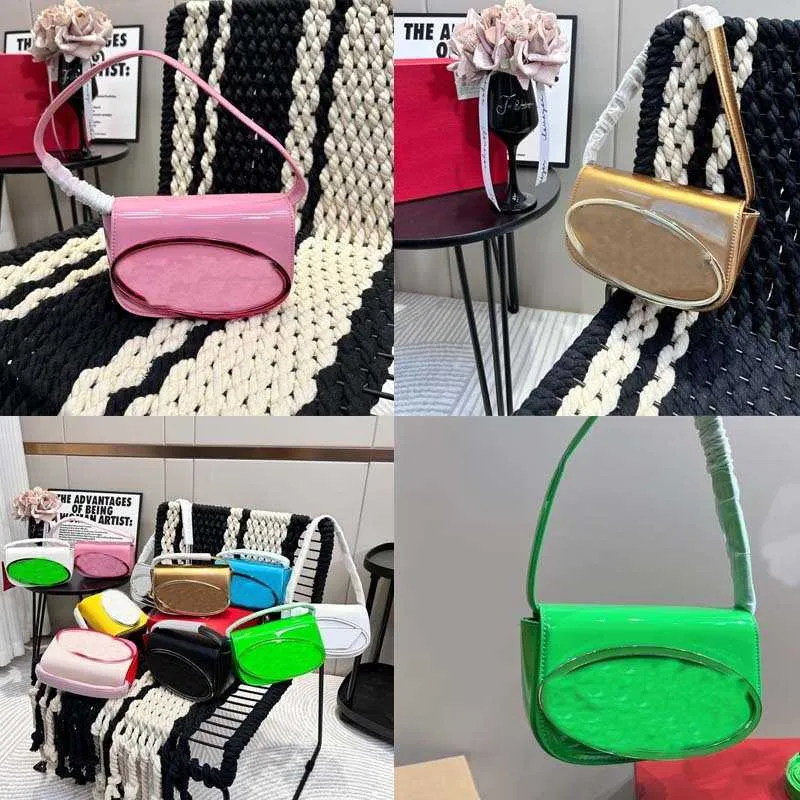 8 couleurs Die épaule sac à bandoulière D mot bouche incliné Y2k cent avec Cool brillant fourre-tout sac à main petit sac à main 230505