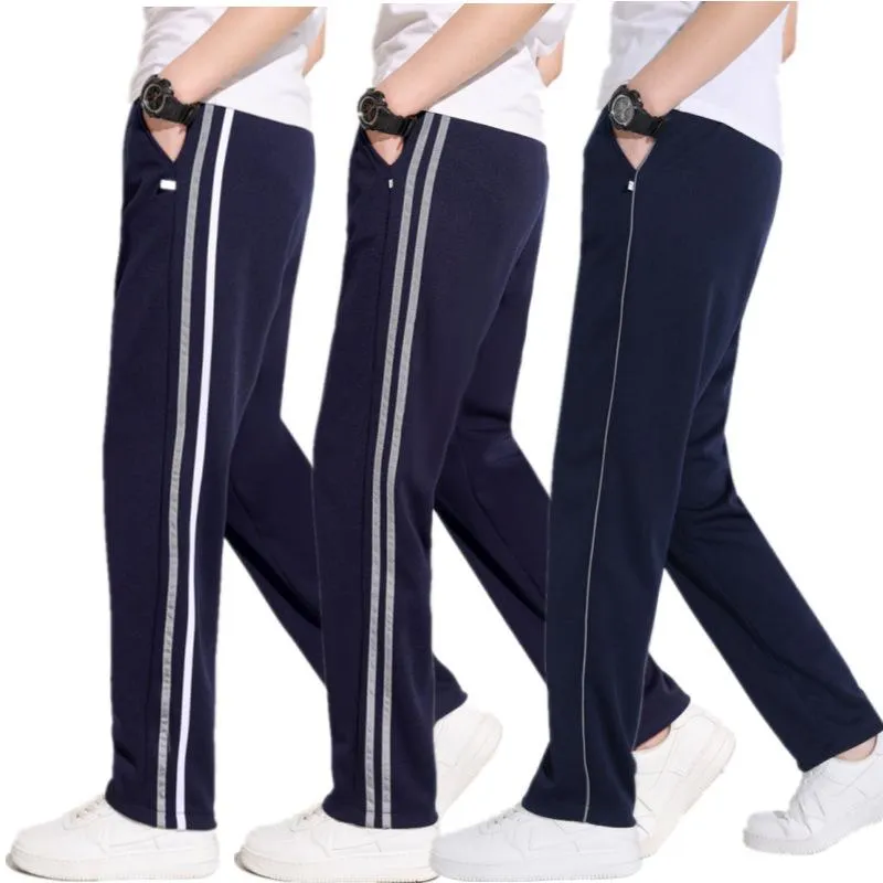 Брюки унисекс Studunt Track Pants Повседневные спортивные штаны Мужские полосатые брюки Bastic Светоотражающие прямые брюки Бегуны Простые рабочие брюки