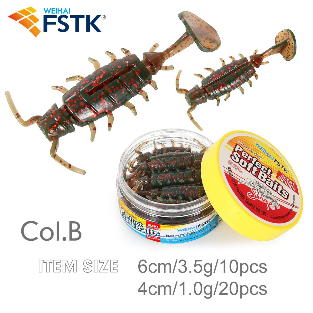 Baits Lures Bass Carp Artificial Bait Perch Lifelike Alien Bug 1g 3.5 Pike  Lure Shrimp Attractant Fish Scent Zander Soft Plastic Lure 230504 From  Piao09, $5.48