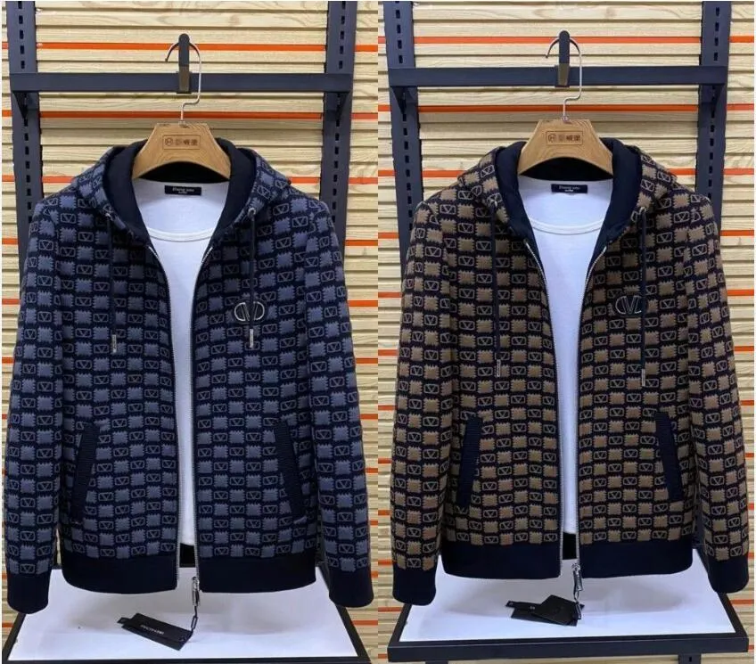 Diseñador para hombre chaqueta con capucha rompevientos primavera otoño abrigos de moda hombres prendas de punto prendas de vestir exteriores chaquetas de bombardero ocasionales ropa de hombre de alta calidad