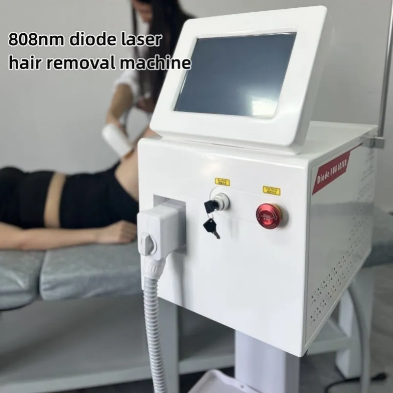 Laser Hair Removal Best 2000w Ice Platinum 808nm LaserHair Removal Machine 755 808 1064 Remove Epilation