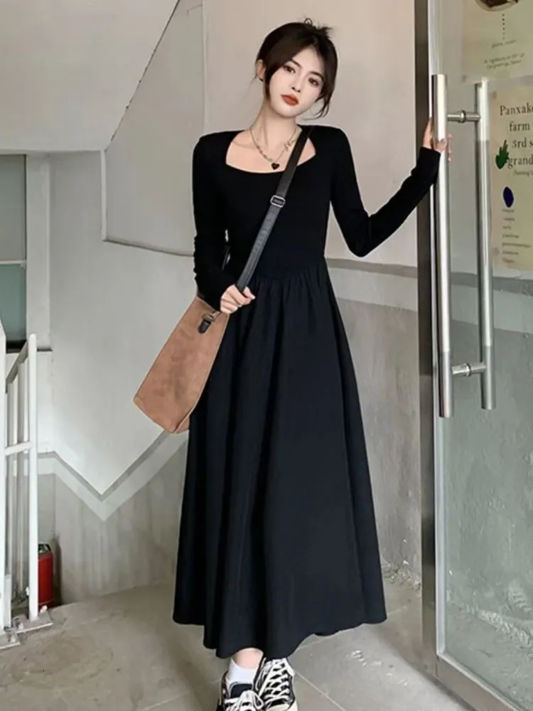 Simple dress korean style clearance