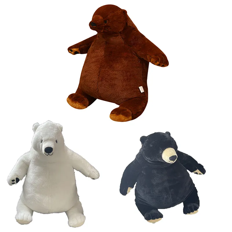 Fabricantes por atacado 3-Color 40cm Teddy Bear Bruch Toys Filme e televisão em torno de animais de aniversário de animais infantis