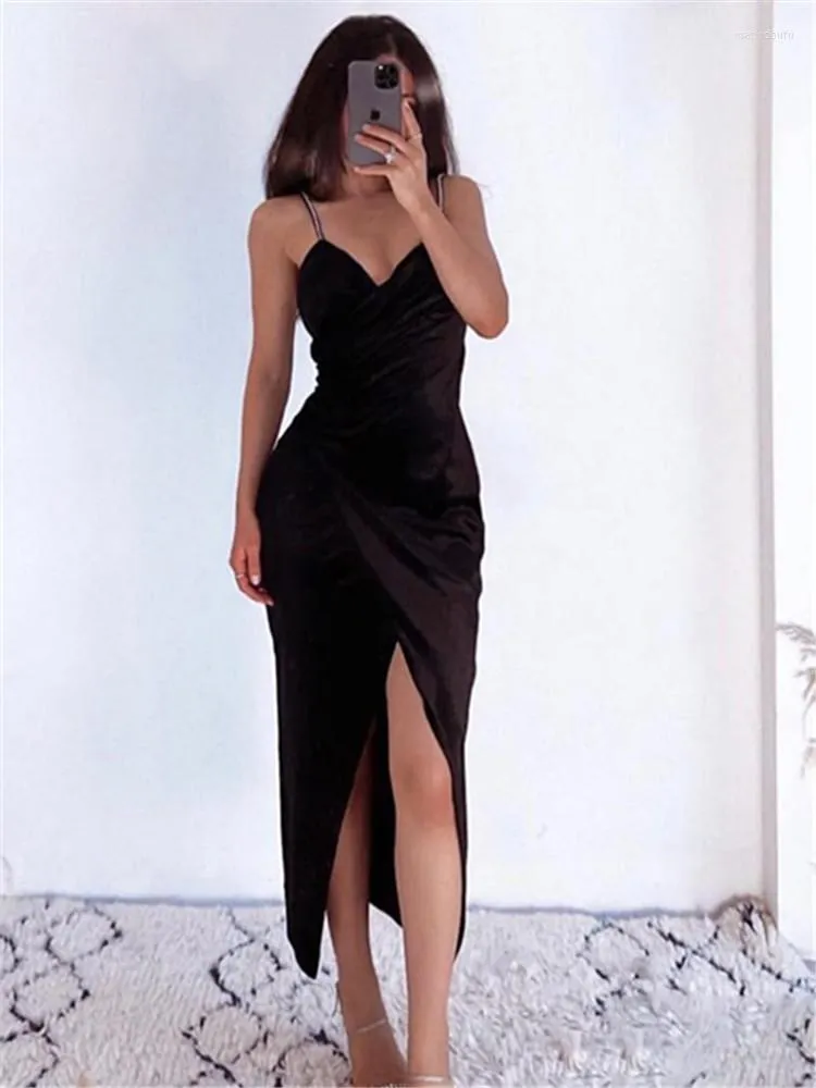 Cos black velvet dress new arrivals