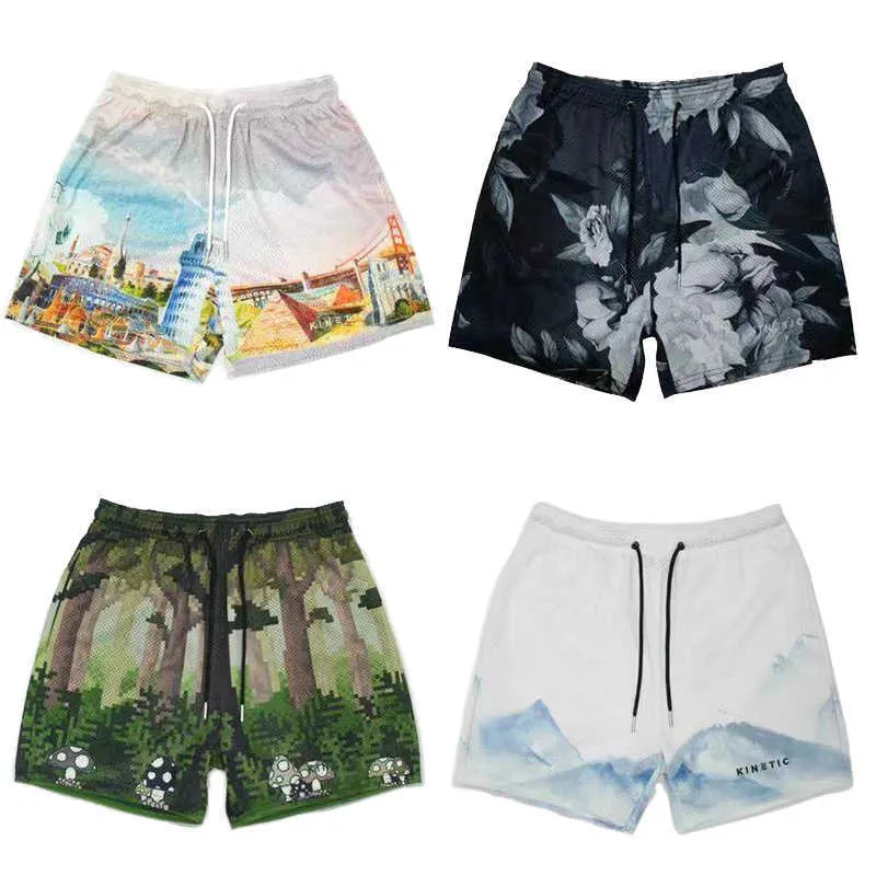 Mens patterned cheap shorts