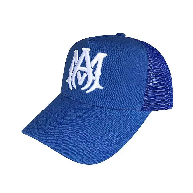 Nowy haft haftowy Listy męskie i damskie Am Sunshade Baseball Cap Truck Fashion