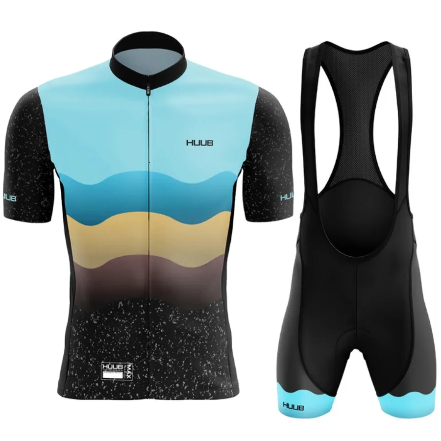 Cycling Jersey Sets Summer Men s Clothing Suit Mountain Bike Triathlon Quick drying Breathable HUUB Ropa Ciclismo 230505