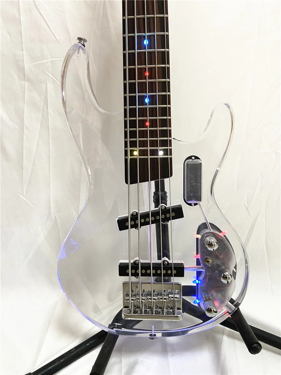 Acrylic bass guitar online
